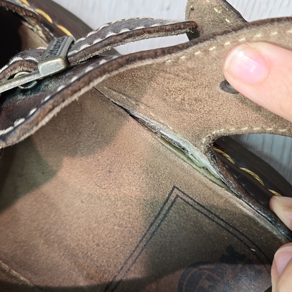 Vintage Dr.Martens Men 8092 Fisherman Chunky Tractor Platform Sandals shoes - Picture 7 of 16